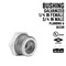 B & K STZ Industries 3/4 in. MIP each X 1/4 in. D FIP Galvanized Malleable Iron Hex Bushing 311UPB-3414 - alternate 2